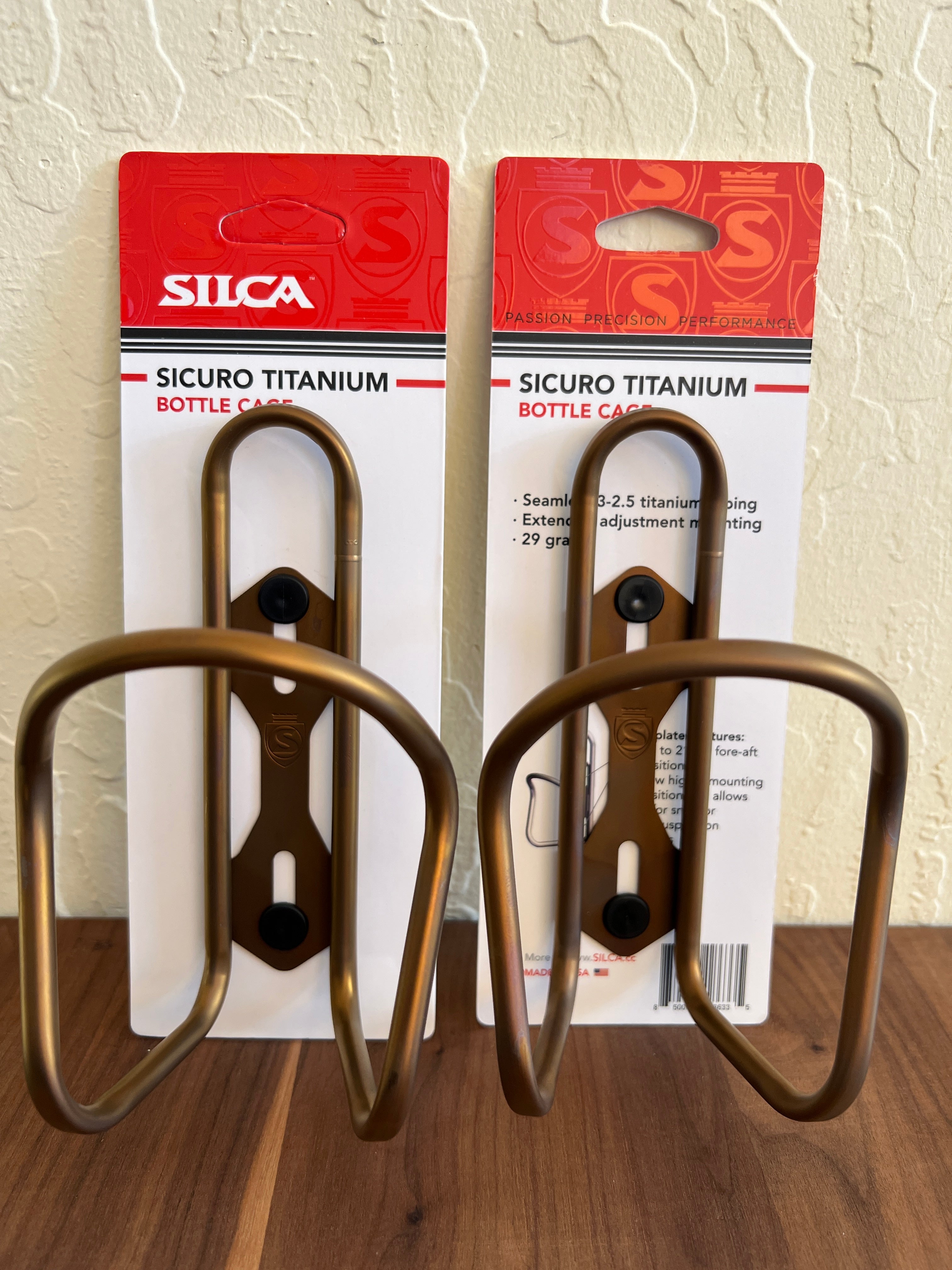 Silca titanium hot sale bottle cage