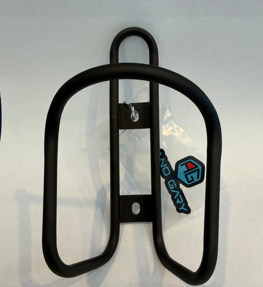 Charcoal Black Anodized Titanium King Cage